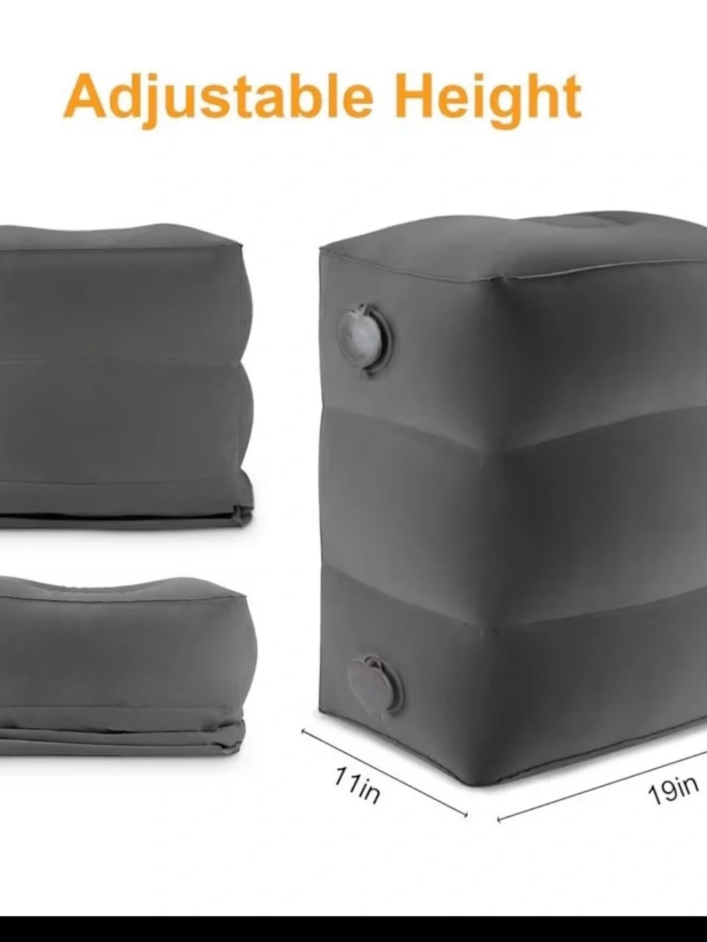 Inflatable Travel Footrest